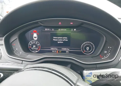 2018 Audi A5 2.0T Premium z USA, uszkodzony, nr VIN WAUENCF52JA097447